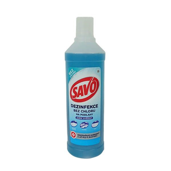 Savo bez chloru na podlahy 1l jarní svěž | Čistící a mycí prostředky - Saponáty - Saponáty na podlahu a univerzální